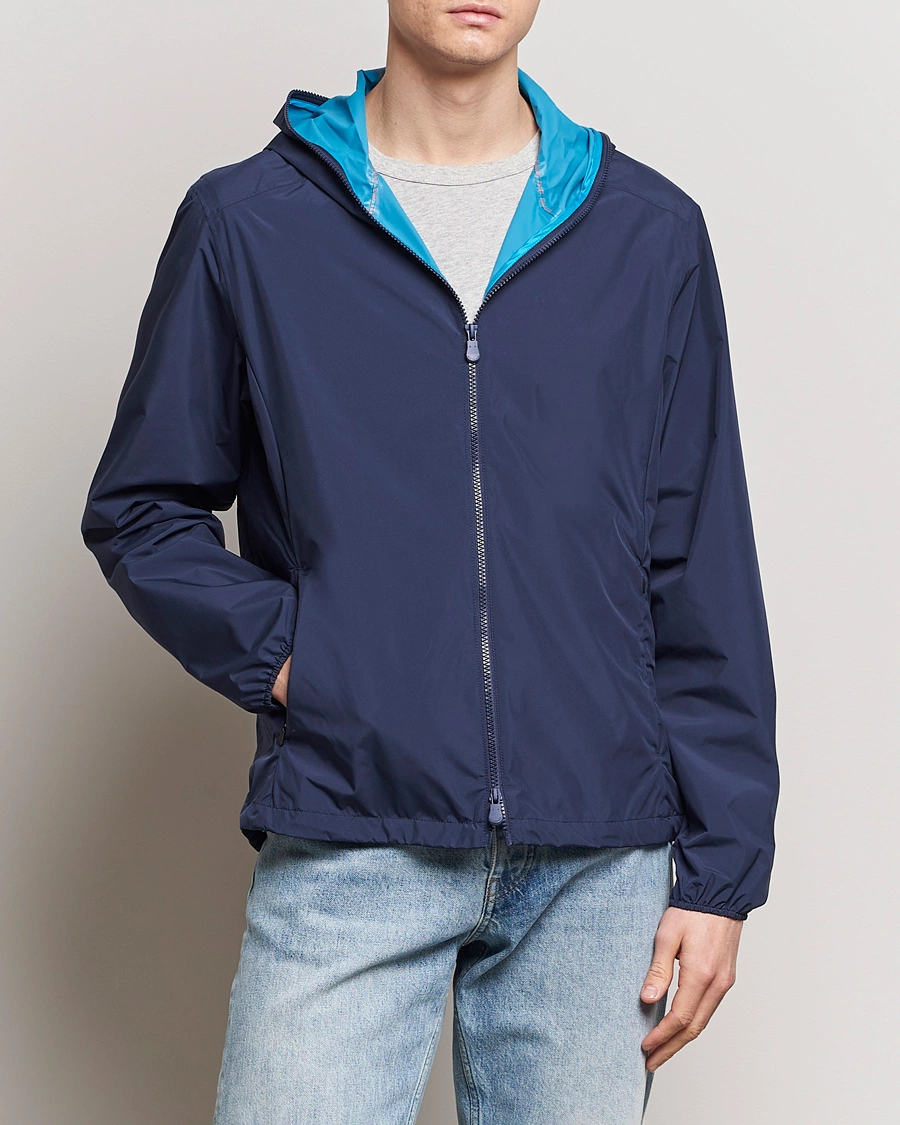 Herren | Save The Duck | Save The Duck | Zayn Lightweight Recycled Water Repellent Jacket Navy