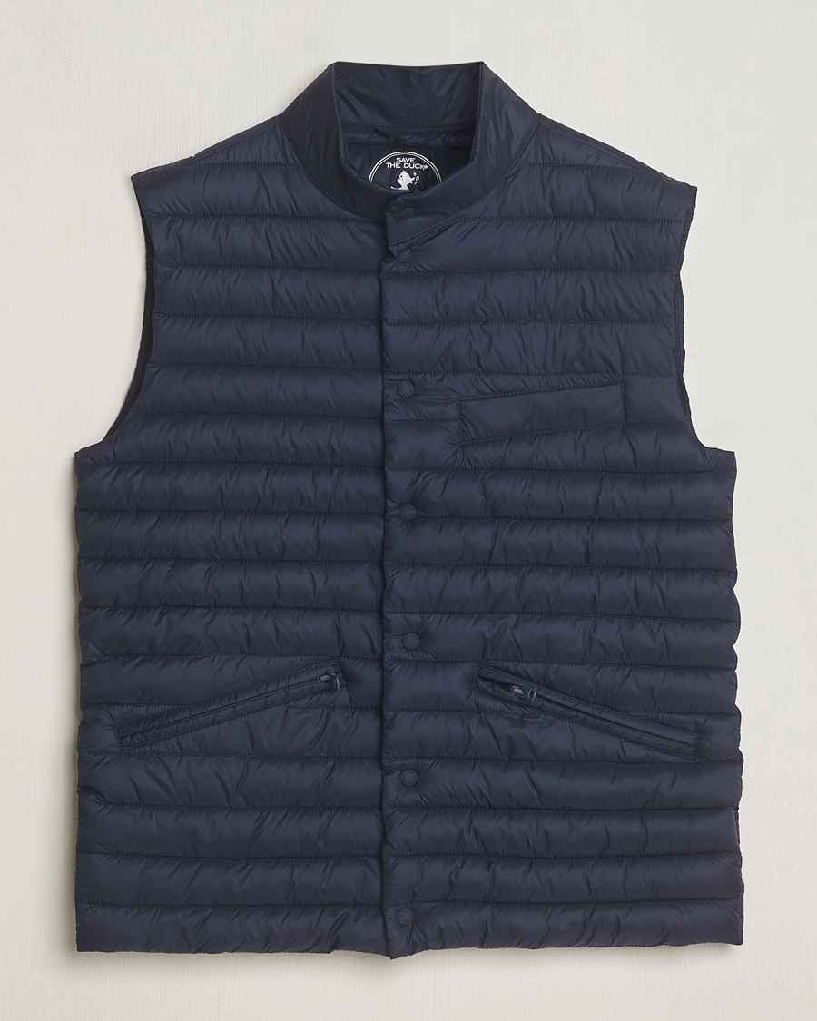 Herren | Jacken | Save The Duck | Aiko Lightweigt Padded Vest Blue Black
