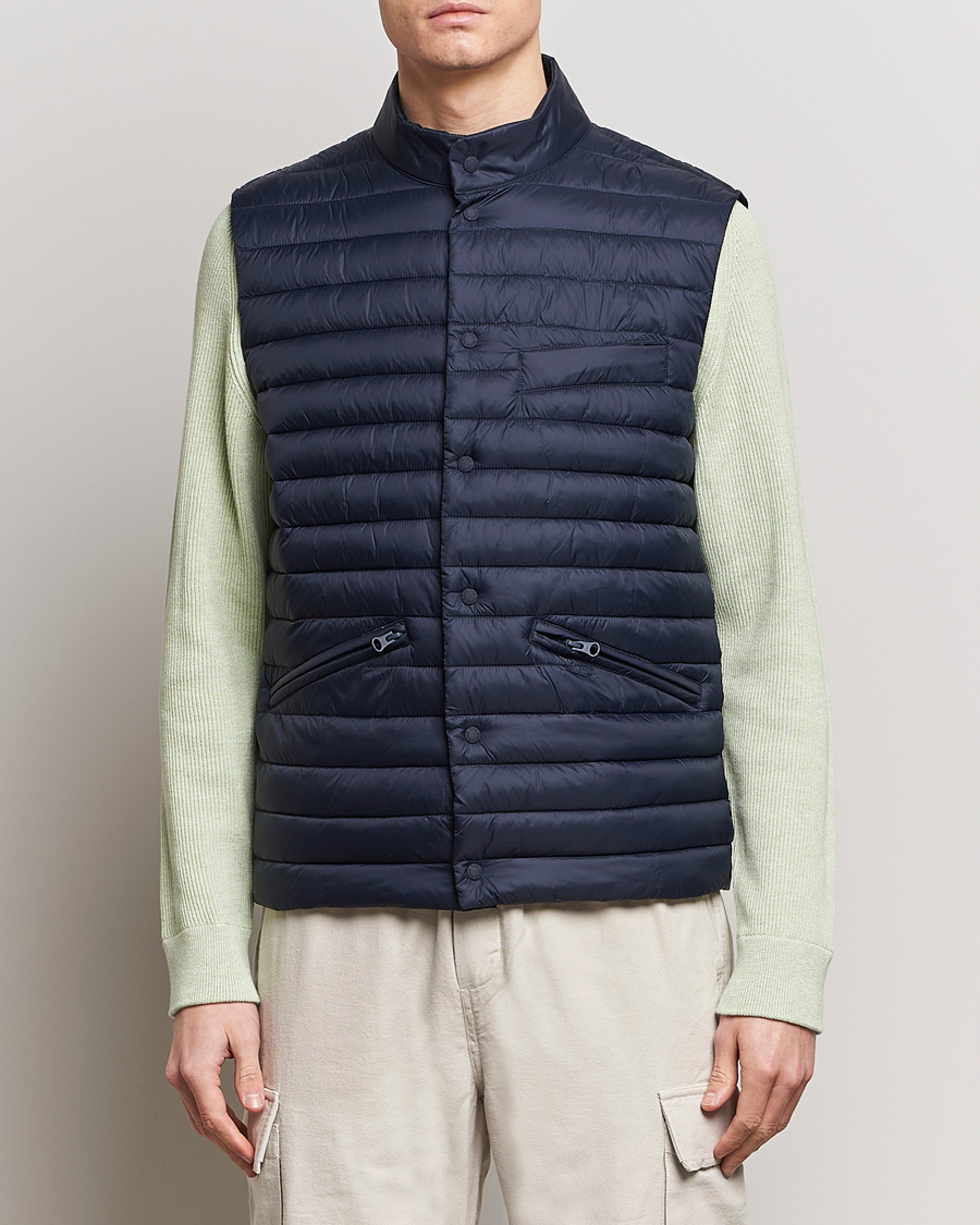 Herren |  | Save The Duck | Aiko Lightweigt Padded Vest Blue Black