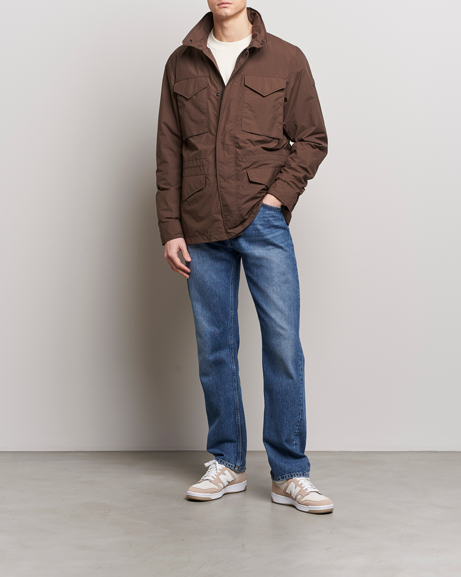 Herren | Jacken | Save The Duck | Mako Water Repellent Nylon Field Jacket Soil Brown