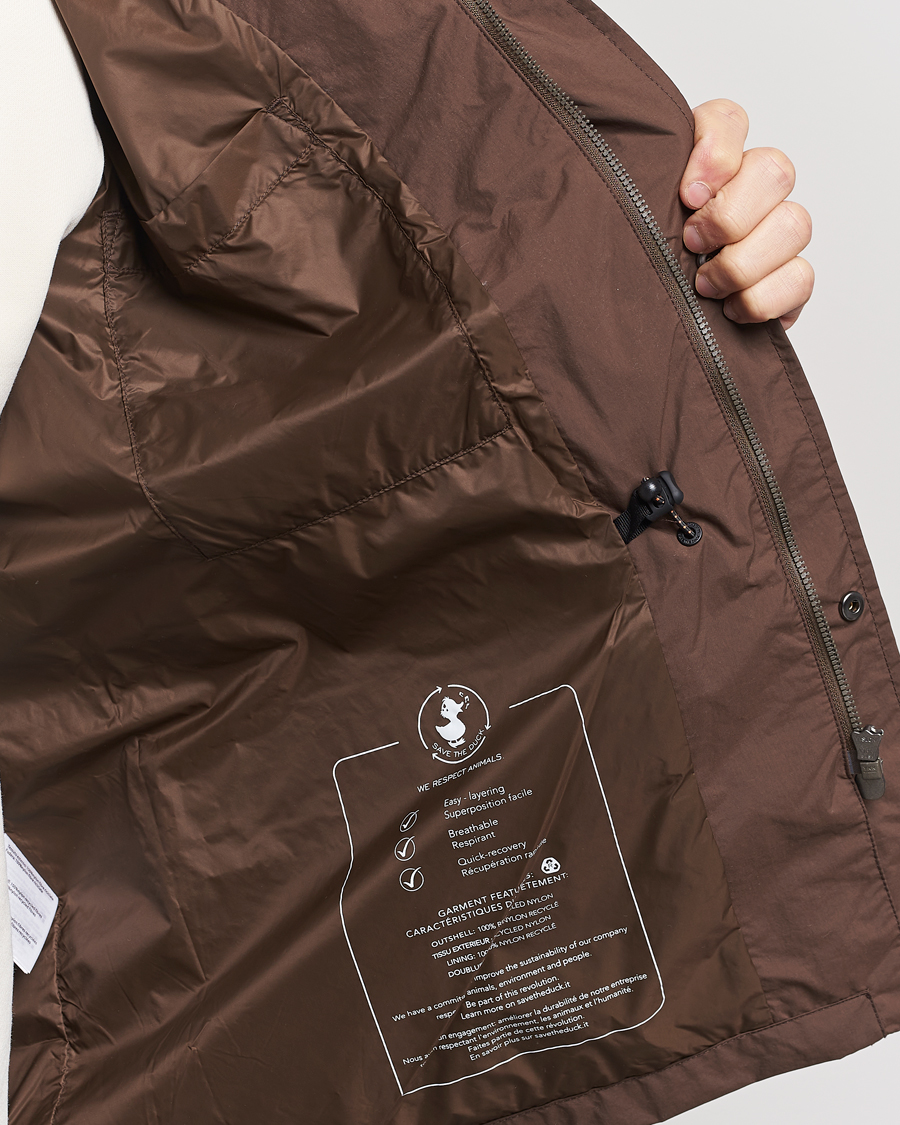 Herren | Jacken | Save The Duck | Mako Water Repellent Nylon Field Jacket Soil Brown