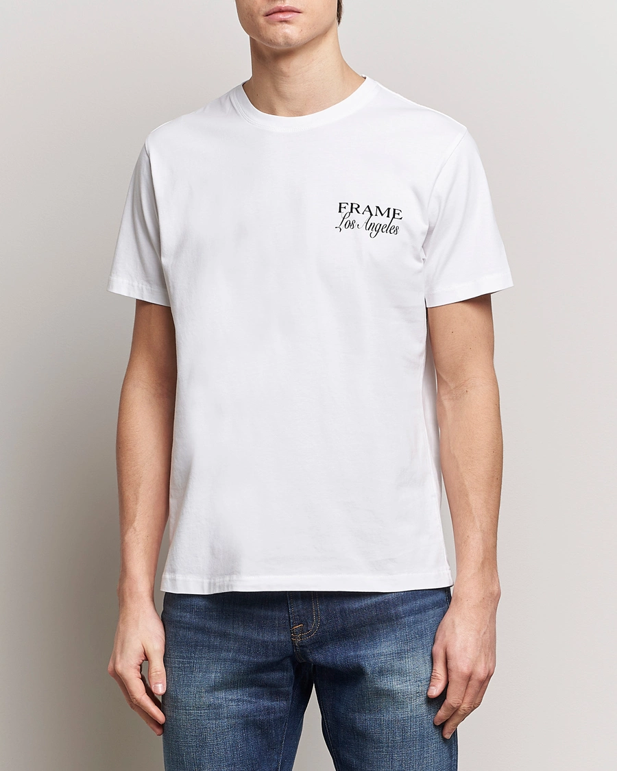 Herren |  | FRAME | LA Logo T-Shirt White