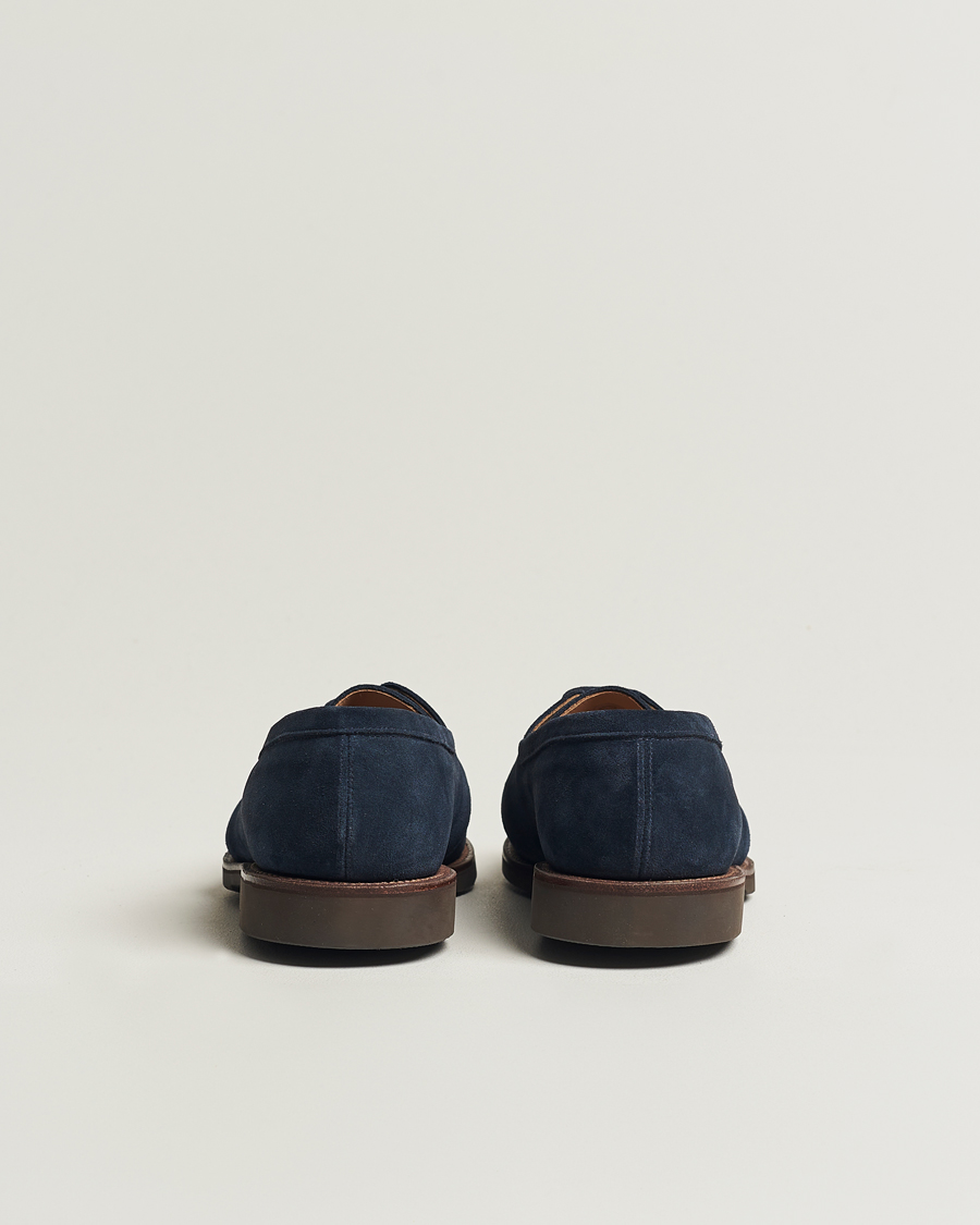Herren | Crockett & Jones Falmouth Deck Shoes Ocean Suede | Crockett & Jones | Falmouth Deck Shoes Ocean Suede