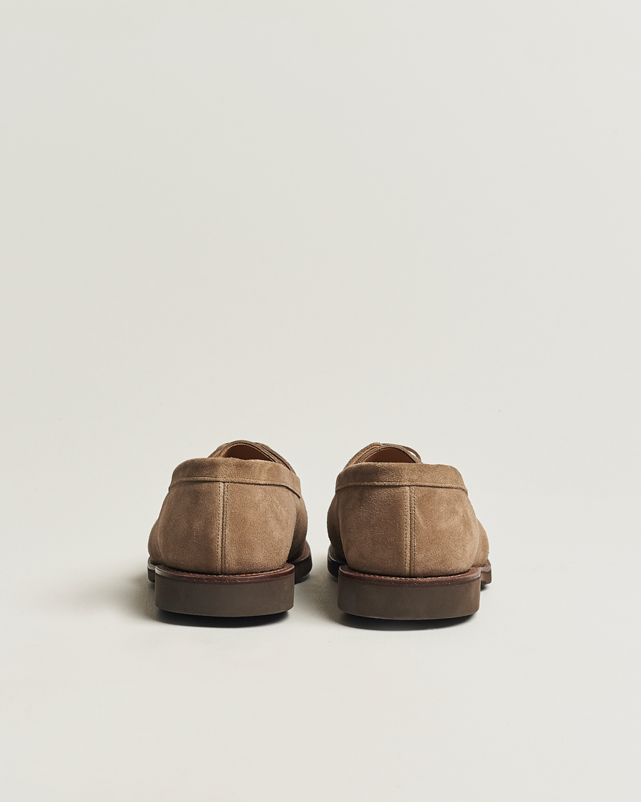 Herren | Crockett & Jones Falmouth Deck Shoes Khaki Suede | Crockett & Jones | Falmouth Deck Shoes Khaki Suede