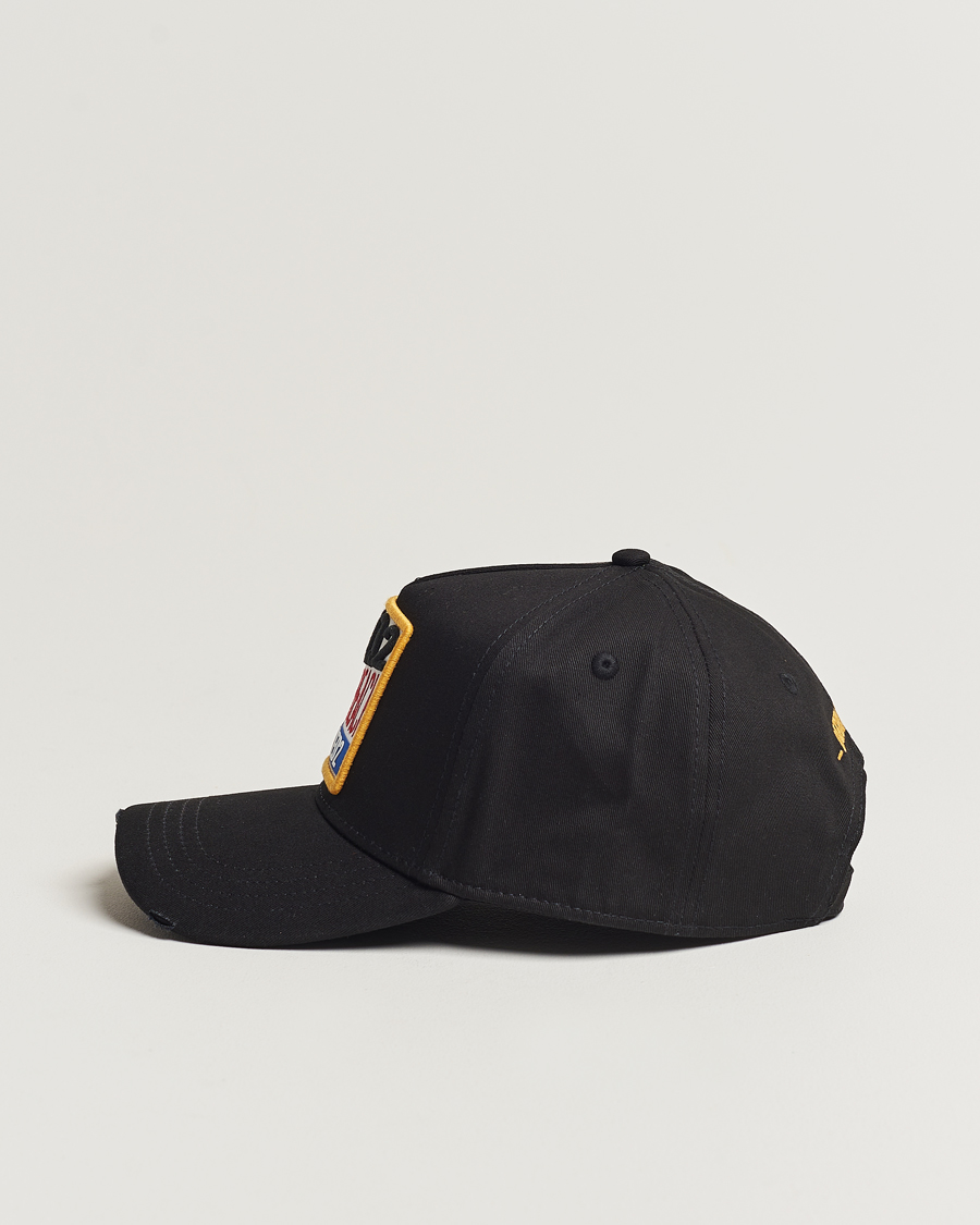 Herren | Dsquared2 Tropical Baseball Cap Black | Dsquared2 | Tropical Baseball Cap Black