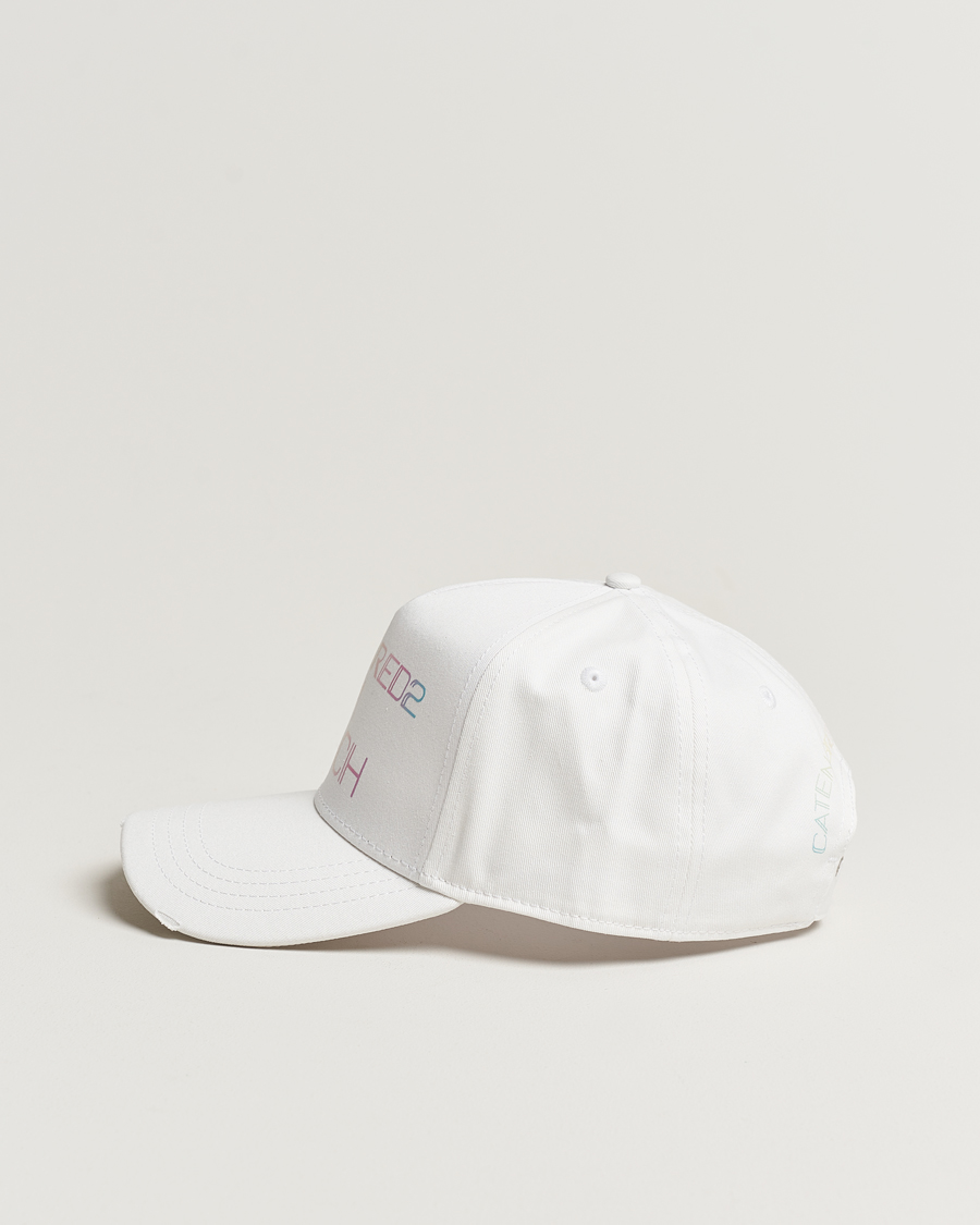 Herren | Dsquared2 Palm Beach Baseball Cap White | Dsquared2 | Palm Beach Baseball Cap White