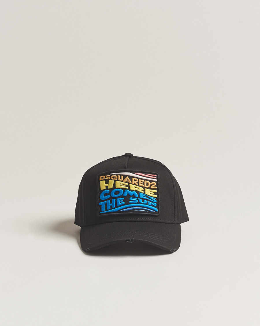 Herren | Dsquared2 Sun Baseball Cap Black | Dsquared2 | Sun Baseball Cap Black
