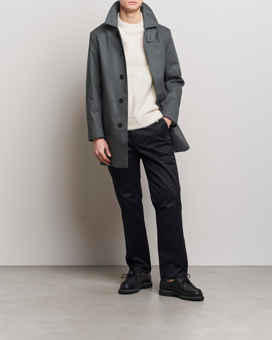 Herren | Jacken | Mackintosh | Cambridge Car Coat Cool Grey