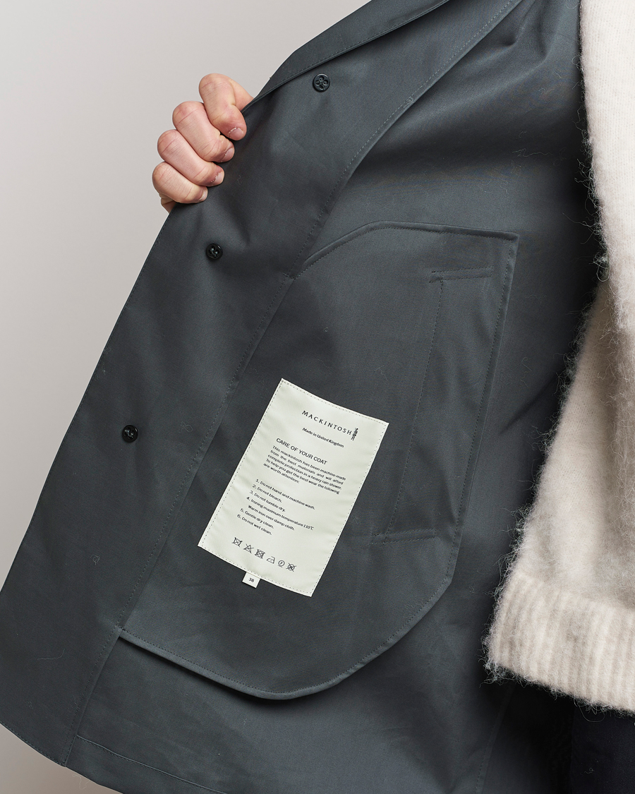 Herren | Jacken | Mackintosh | Cambridge Car Coat Cool Grey