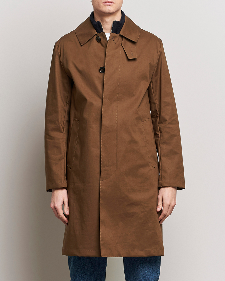 Herren | Mackintosh | Mackintosh | Manchester Car Coat Desert Palm