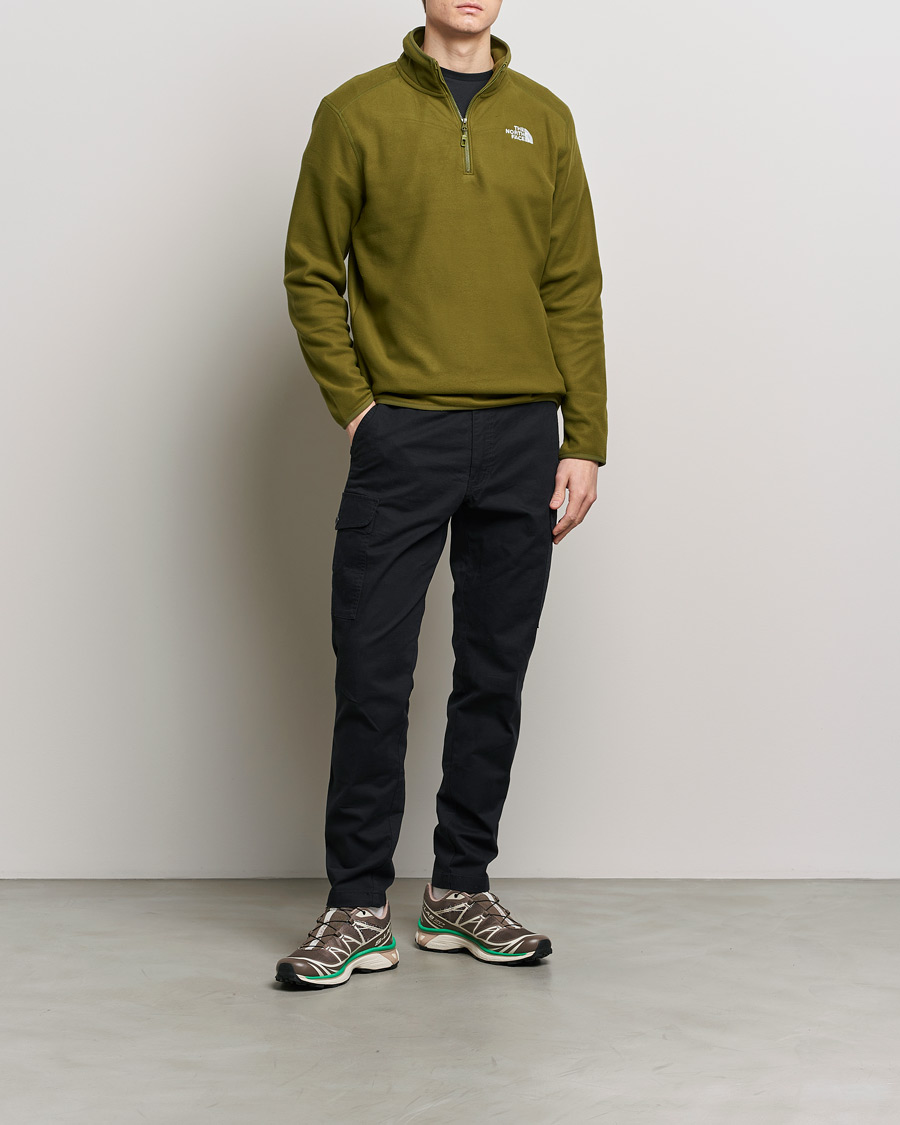 Herren | Pullover | The North Face | Glacier 1/4 Zip Fleece New Taupe Green