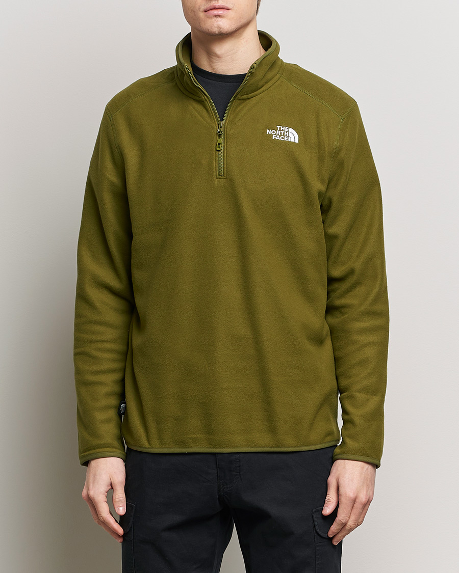 Herren | The North Face | The North Face | Glacier 1/4 Zip Fleece New Taupe Green