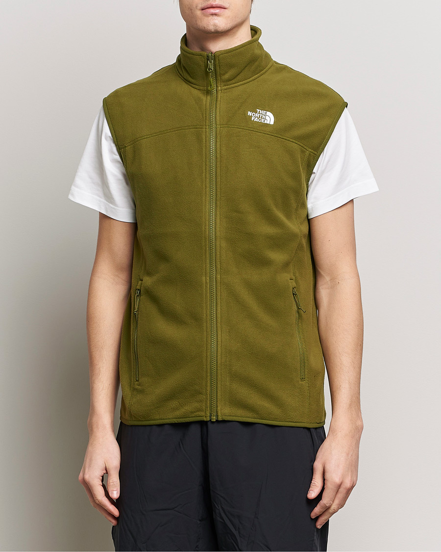 Herren | Sale kleidung | The North Face | Glaicer Fleece Vest New Taupe Green