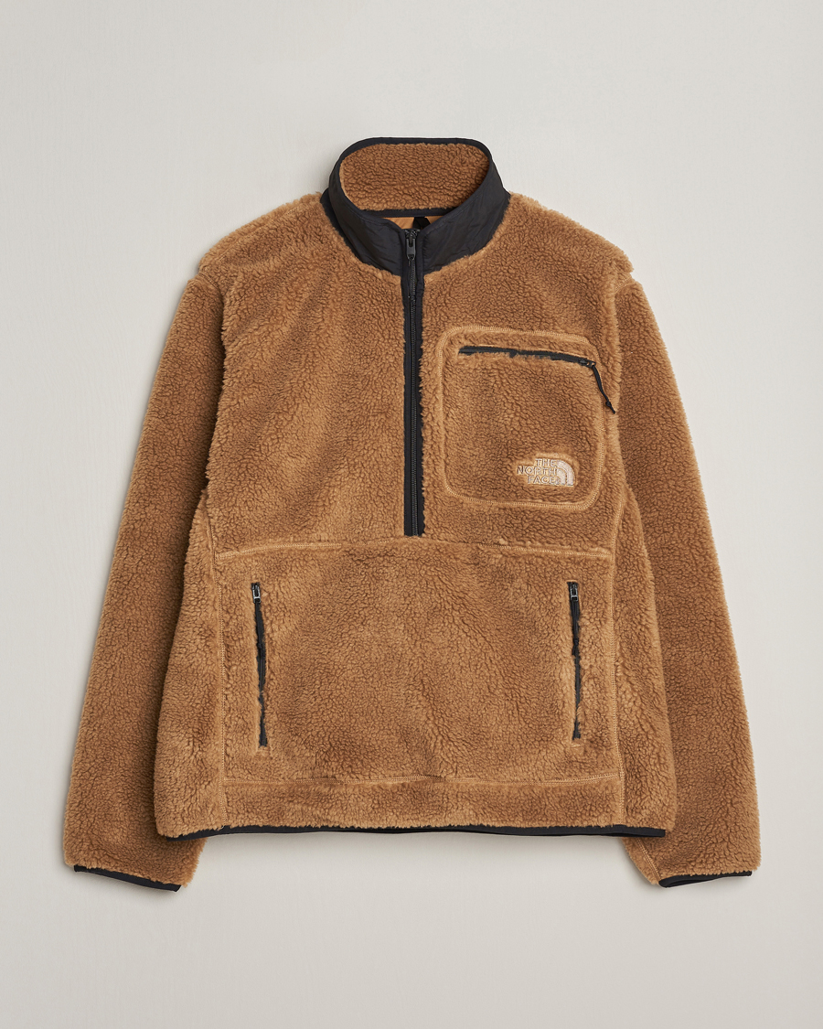 Herren | Pullover | The North Face | Heritage Fleece Half Zip Utility Brown