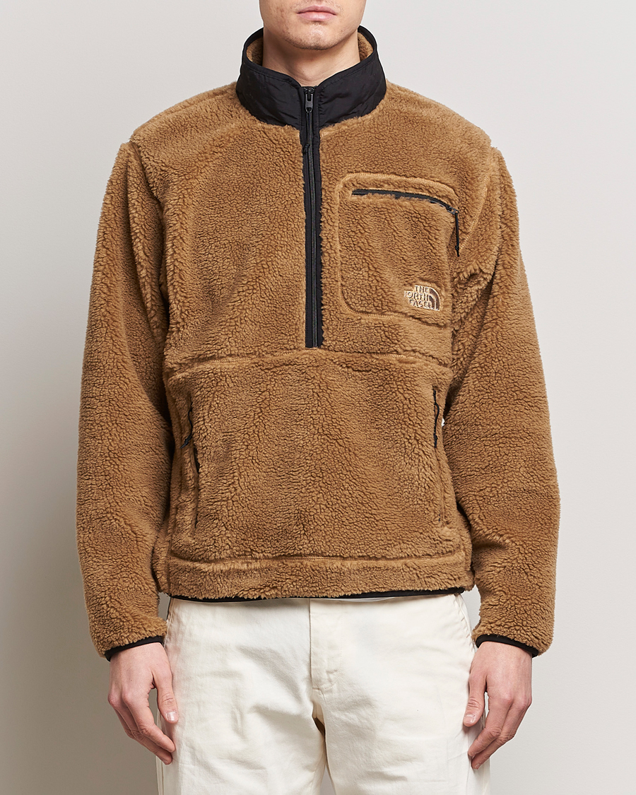 Herren | 20% sale | The North Face | Heritage Fleece Half Zip Utility Brown