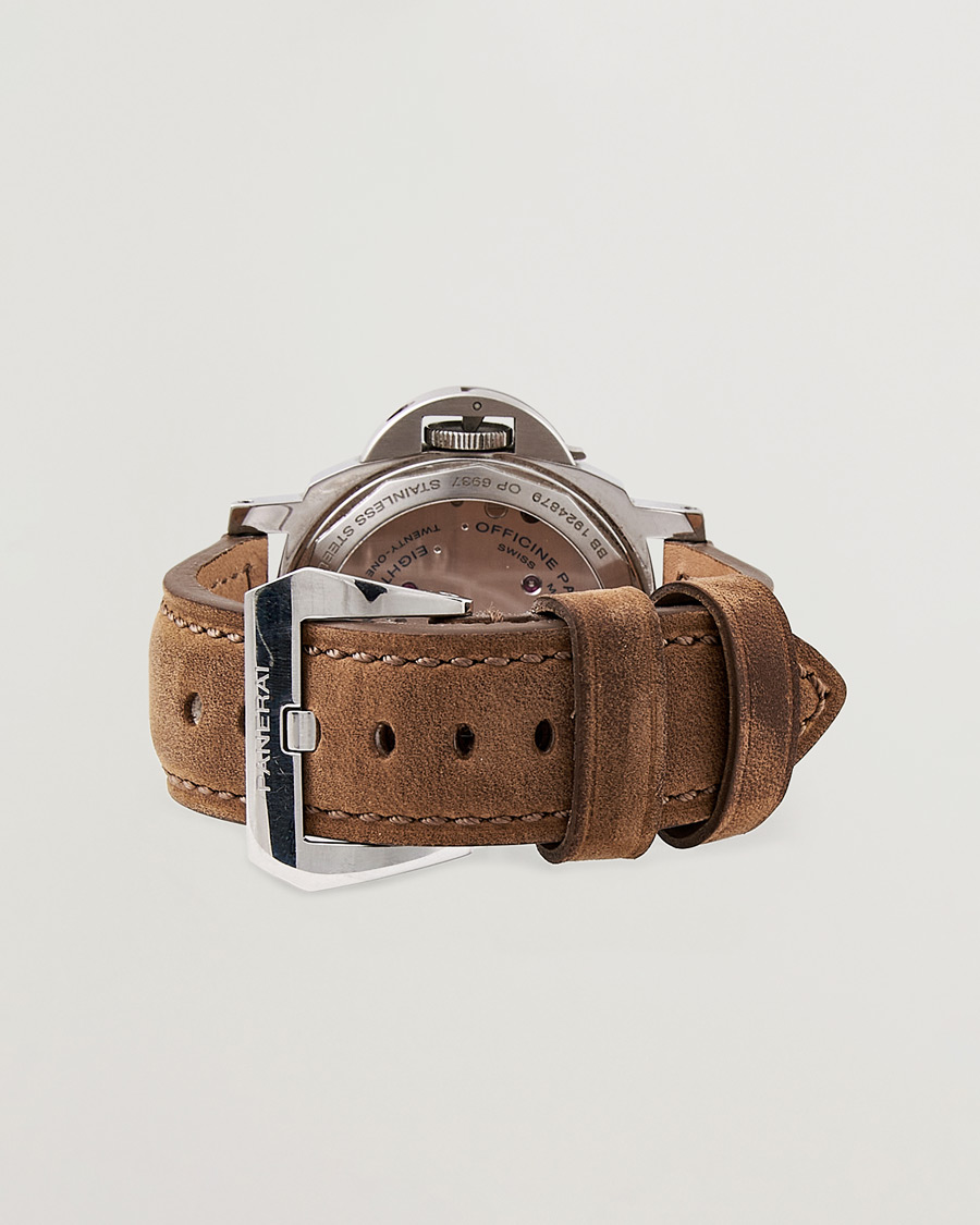 Herren | Panerai Pre-Owned Luminor Marina 8 Days 00510 Silver | Panerai Pre-Owned | Luminor Marina 8 Days 00510 Silver
