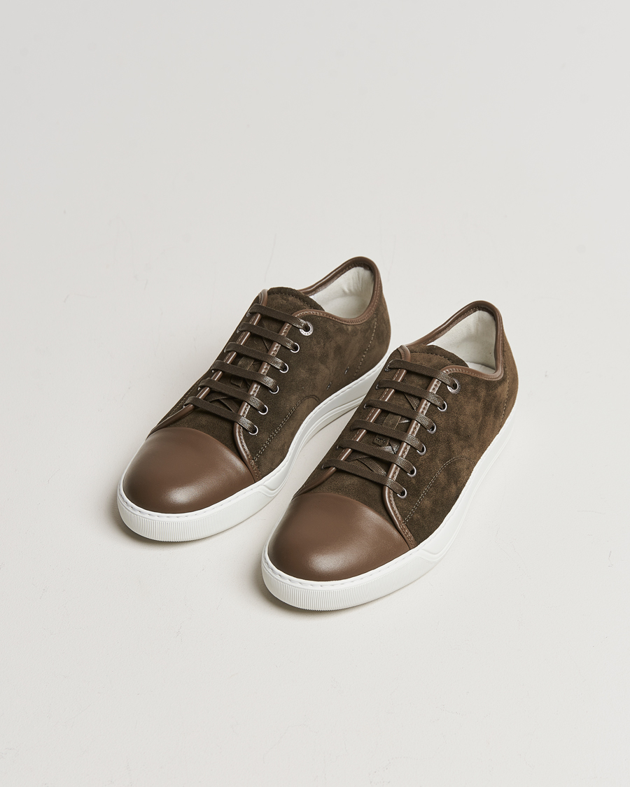 Herren | Sneaker | Lanvin | Nappa Cap Toe Sneaker Khaki