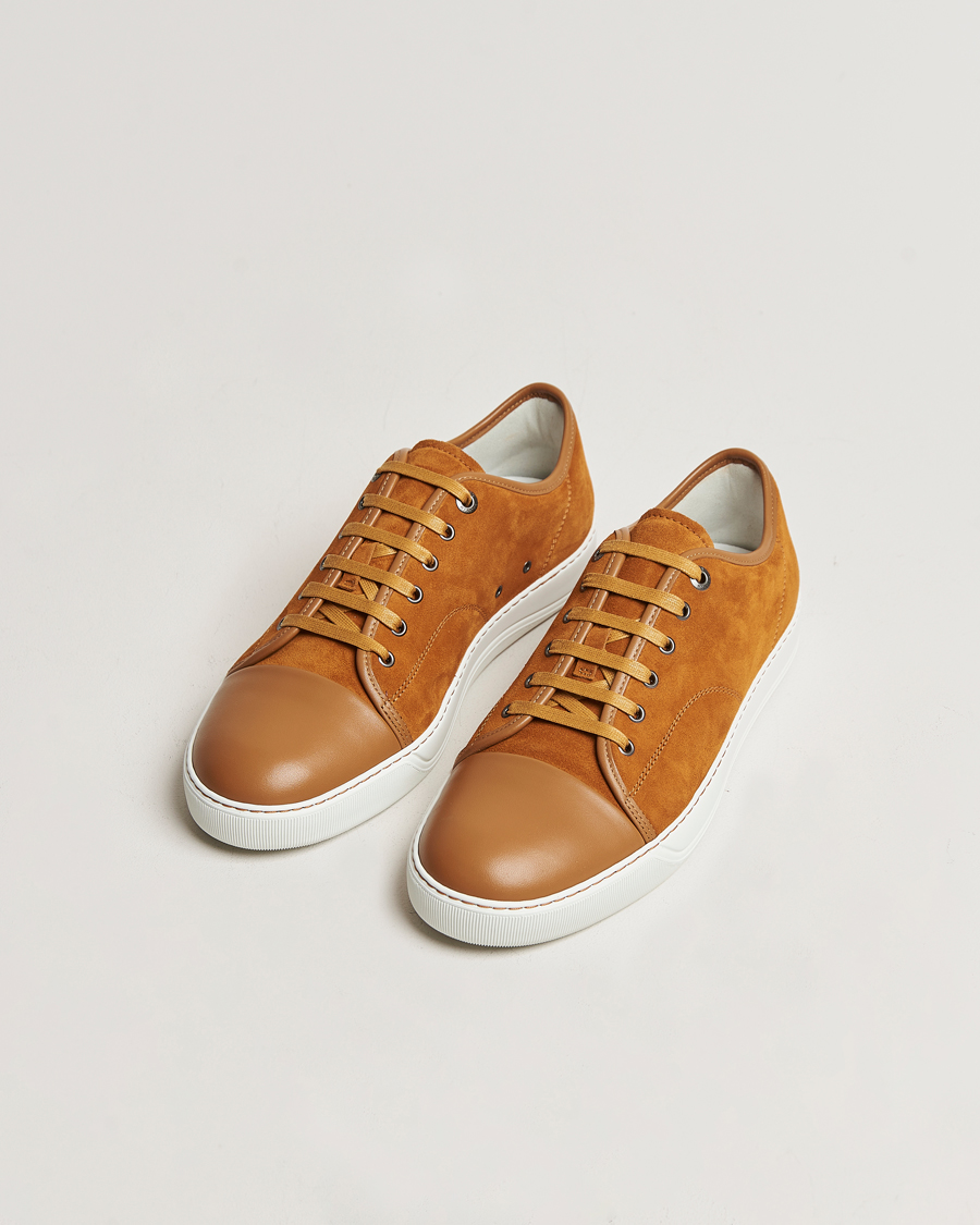 Herren | Lanvin | Lanvin | Nappa Cap Toe Sneaker Brown