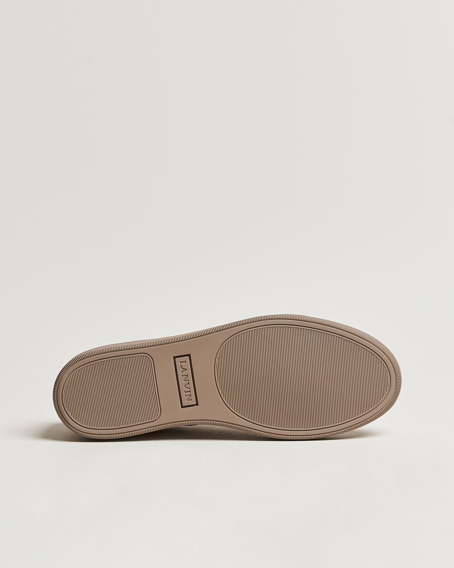 Herren | Lanvin Nappa Cap Toe Sneaker Light Brown | Lanvin | Nappa Cap Toe Sneaker Light Brown