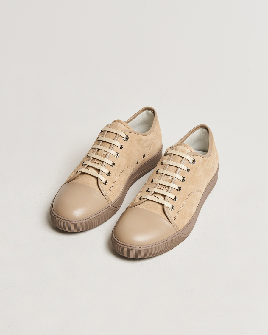 Herren | Sneaker | Lanvin | Nappa Cap Toe Sneaker Light Brown