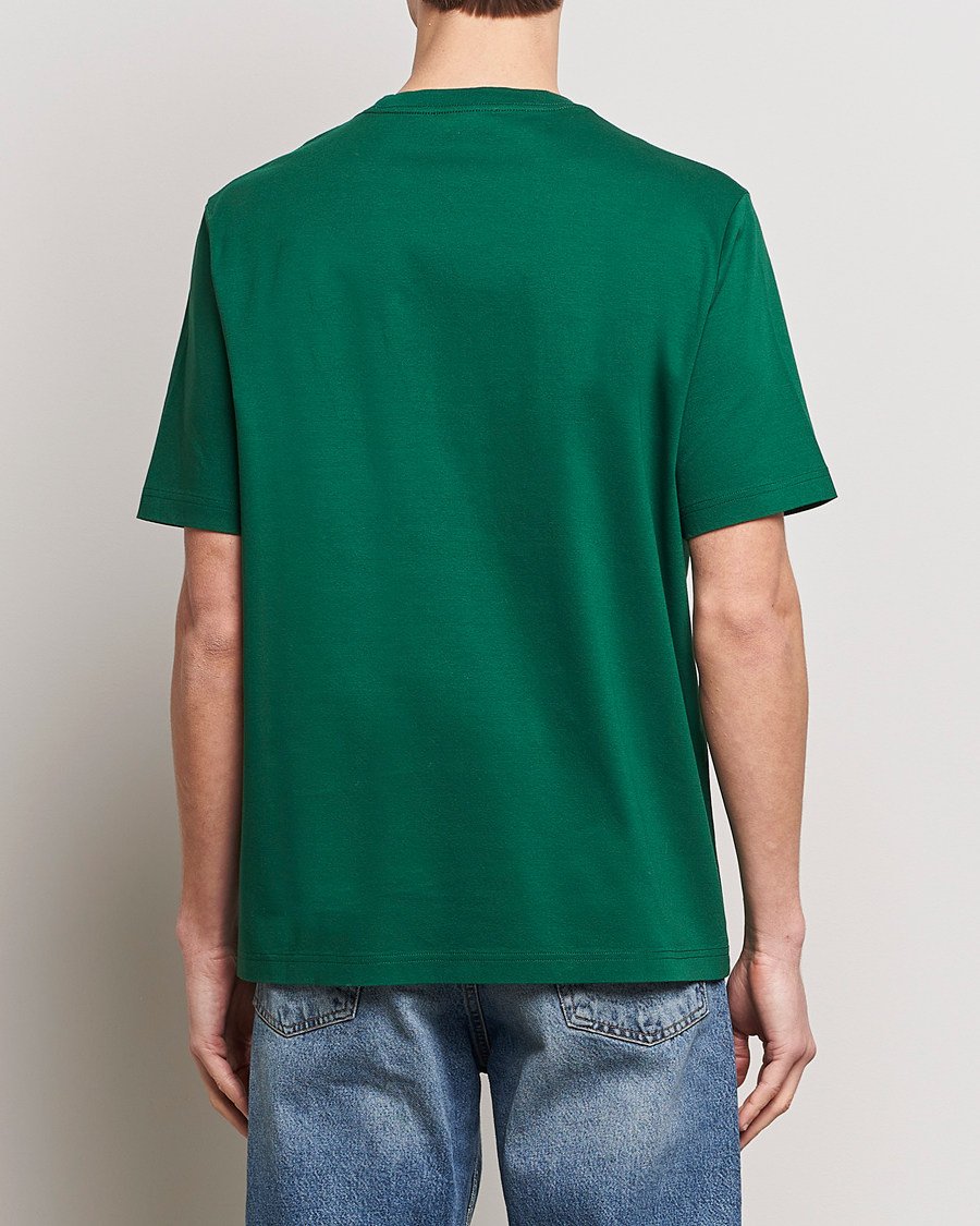 Herren | T-Shirts | Lanvin | Paris Classic Logo T-Shirt Bottle Green