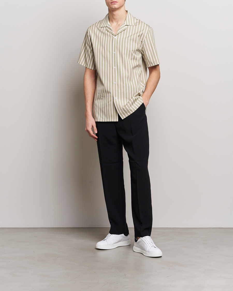 Herren | Hemden | Lanvin | Short Sleeve Camp Shirt Green