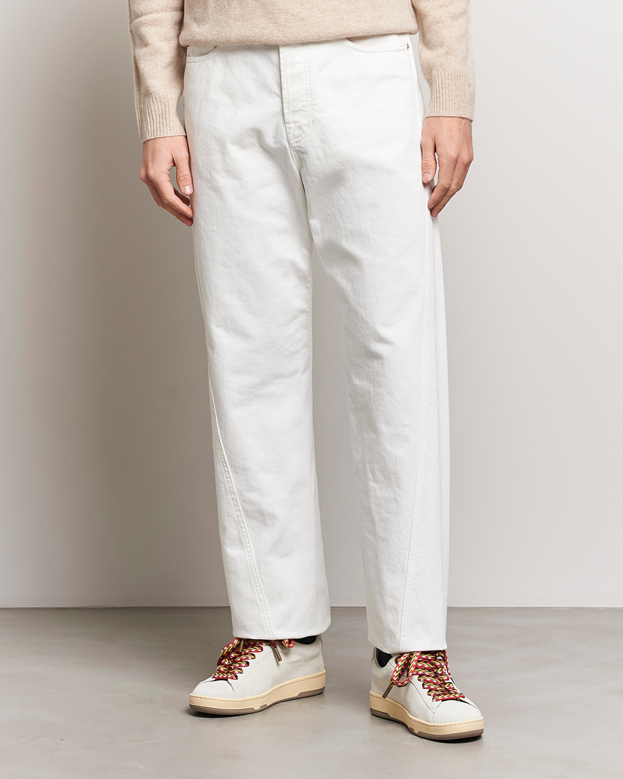 Herren |  | Lanvin | Regular Fit 5-Pocket Pants Optic White