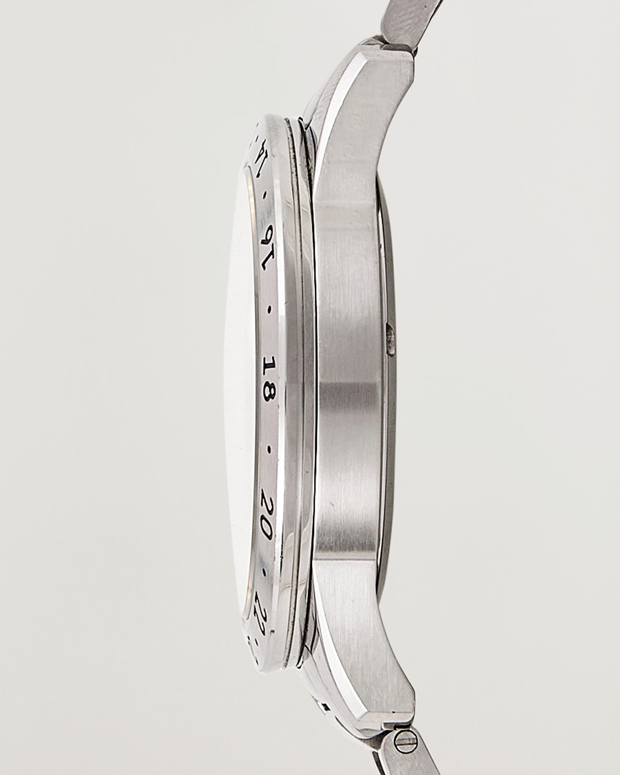 Herren | Sjöö Sandström Pre-Owned Royal Steel Worldstimer 41mm SS-1841-WT Silver | Sjöö Sandström Pre-Owned | Royal Steel Worldstimer 41mm SS-1841-WT Silver
