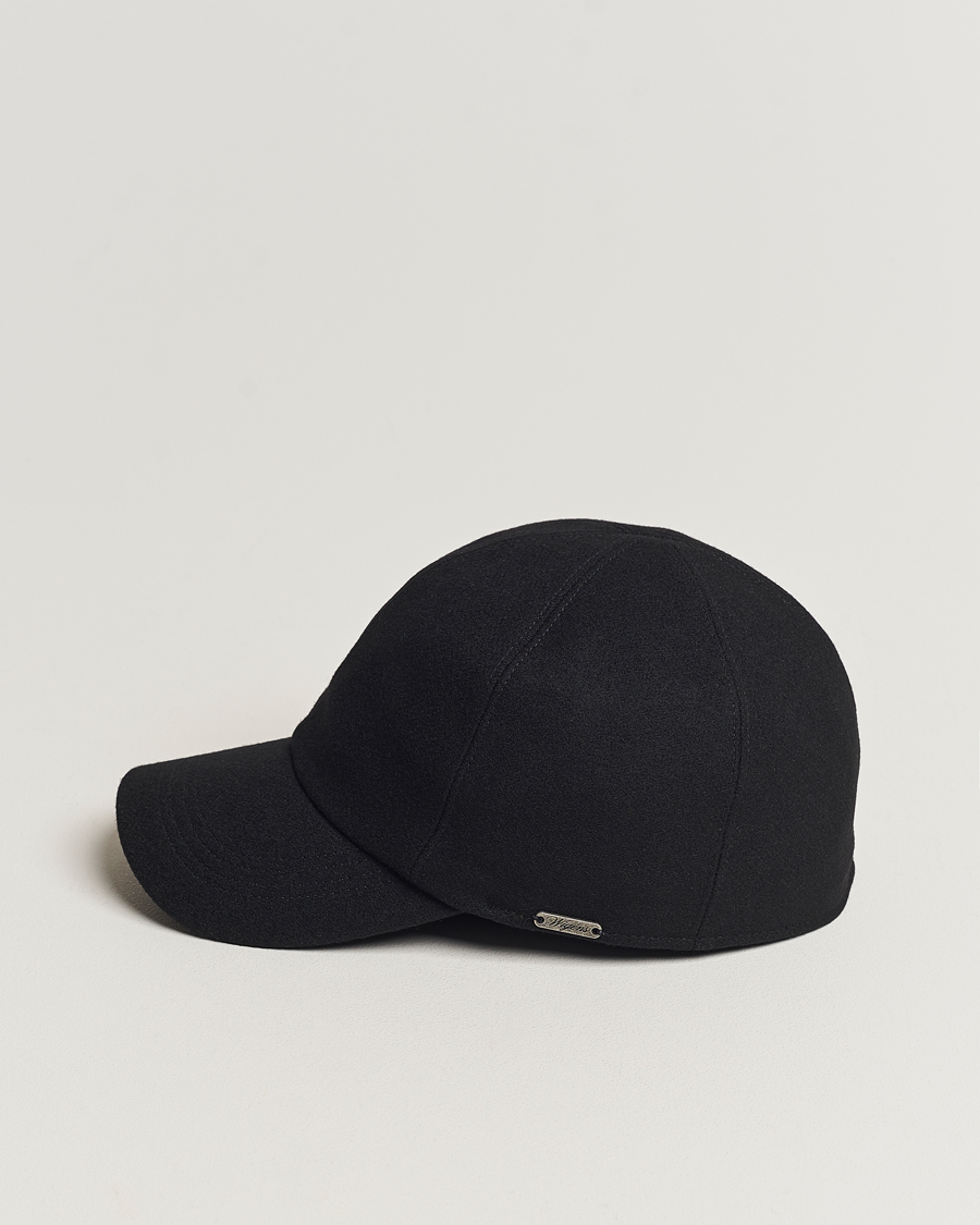 Herren | Hüte & Mützen | Wigéns | Baseball Classic Melton Wool Black