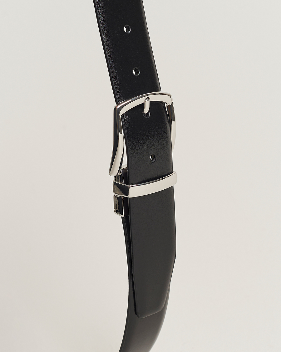 Herren | Anderson's Reversible Leather Belt 3,5 cm Black/Brown | Anderson's | Reversible Leather Belt 3,5 cm Black/Brown