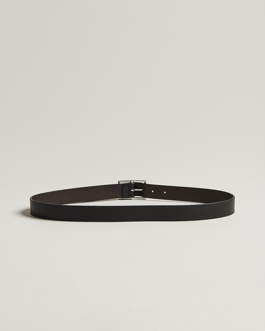 Herren | Anderson's Reversible Grained Leather Belt 3 cm Black/Brown | Anderson's | Reversible Grained Leather Belt 3 cm Black/Brown
