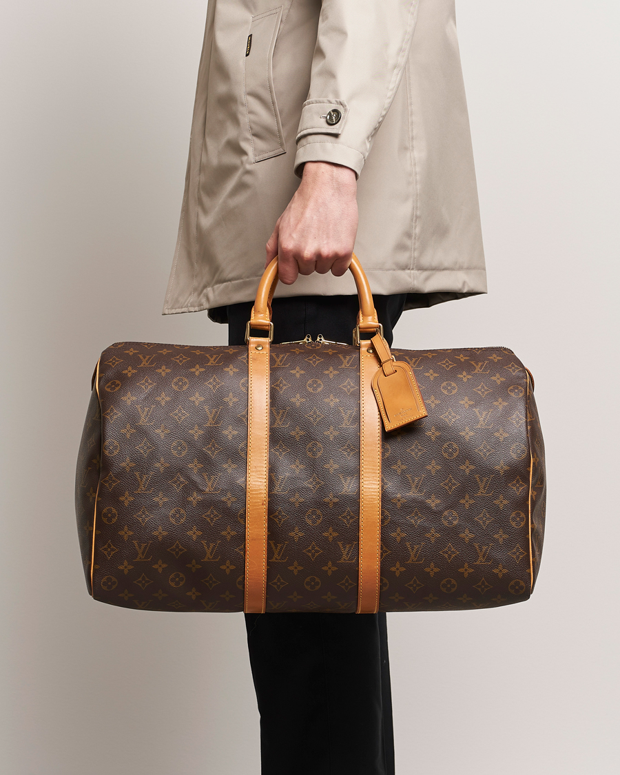 Herren | Pre-owned Accessoires | Louis Vuitton Pre-Owned | Keepall 50 Bag Monogram 