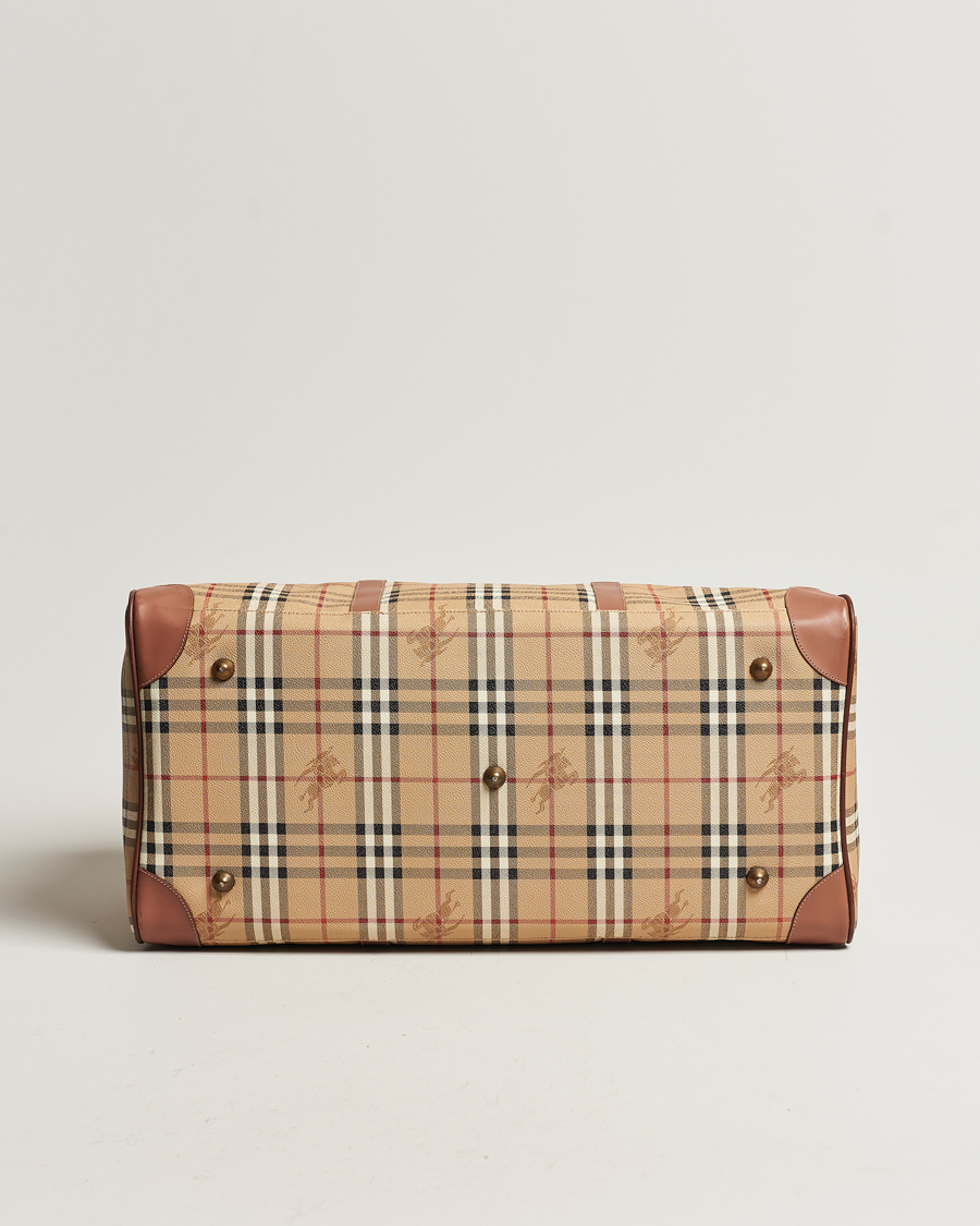 Herren | Burberry Pre-Owned Duffle Bag Haymarket Check | Burberry Pre-Owned | Duffle Bag Haymarket Check