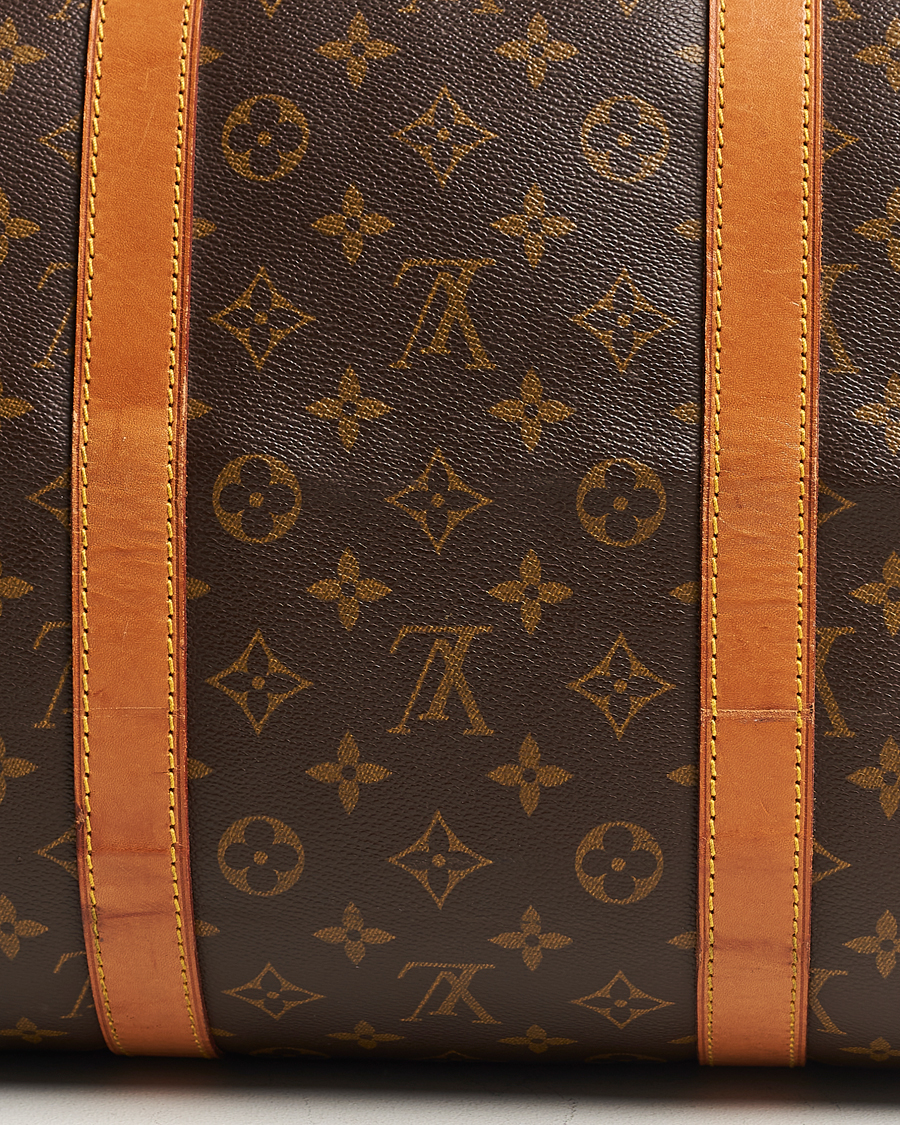 Herren | Louis Vuitton Pre-Owned Keepall 55 Bag Monogram | Louis Vuitton Pre-Owned | Keepall 55 Bag Monogram