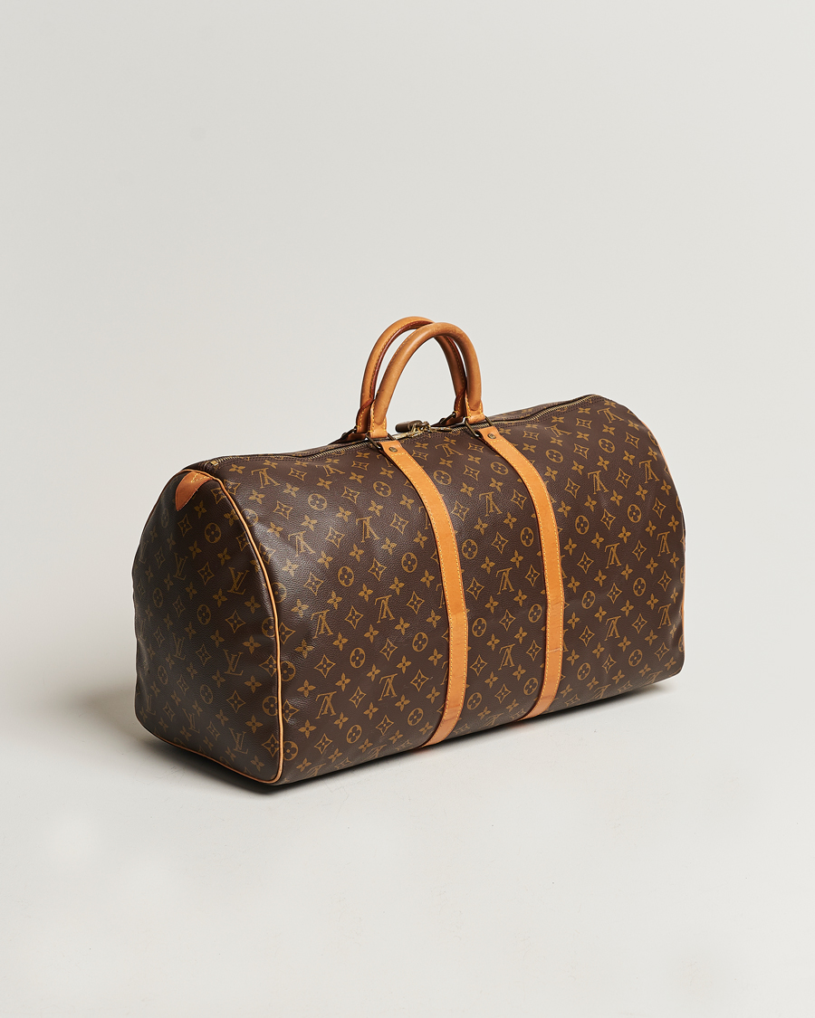 Herren | Louis Vuitton Pre-Owned Keepall 55 Bag Monogram | Louis Vuitton Pre-Owned | Keepall 55 Bag Monogram