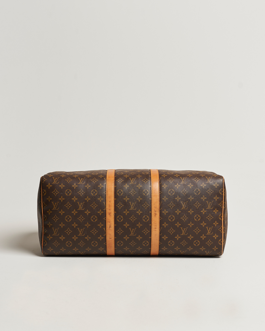 Herren | Louis Vuitton Pre-Owned Keepall 55 Bag Monogram | Louis Vuitton Pre-Owned | Keepall 55 Bag Monogram