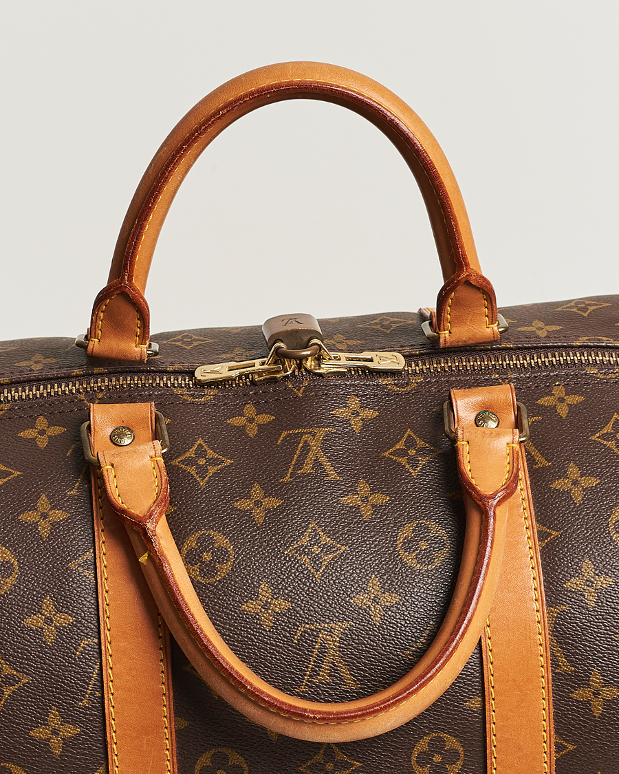 Herren | Louis Vuitton Pre-Owned Keepall 55 Bag Monogram | Louis Vuitton Pre-Owned | Keepall 55 Bag Monogram
