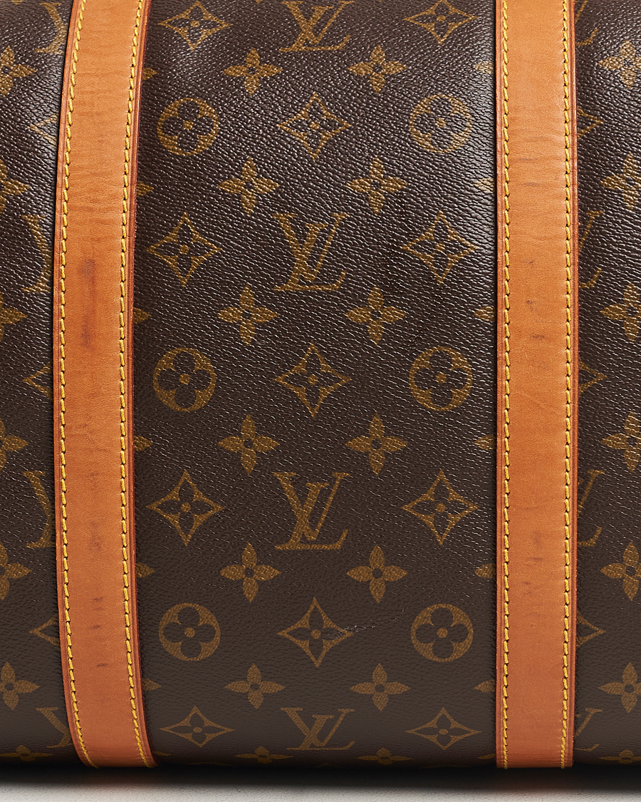 Herren | Louis Vuitton Pre-Owned Keepall 55 Bag Monogram | Louis Vuitton Pre-Owned | Keepall 55 Bag Monogram