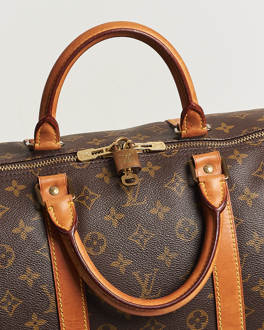 Herren | Louis Vuitton Pre-Owned Keepall 55 Bag Monogram | Louis Vuitton Pre-Owned | Keepall 55 Bag Monogram