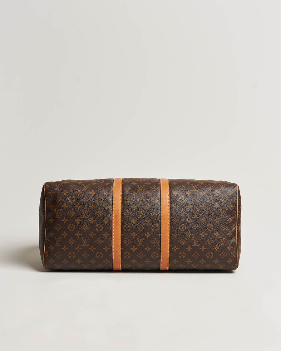 Herren | Louis Vuitton Pre-Owned Keepall 55 Bag Monogram | Louis Vuitton Pre-Owned | Keepall 55 Bag Monogram