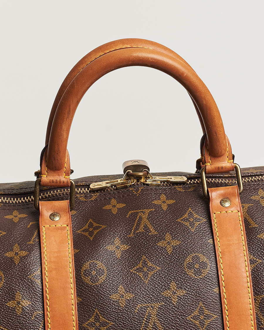 Herren | Louis Vuitton Pre-Owned Keepall 55 Bag Monogram | Louis Vuitton Pre-Owned | Keepall 55 Bag Monogram