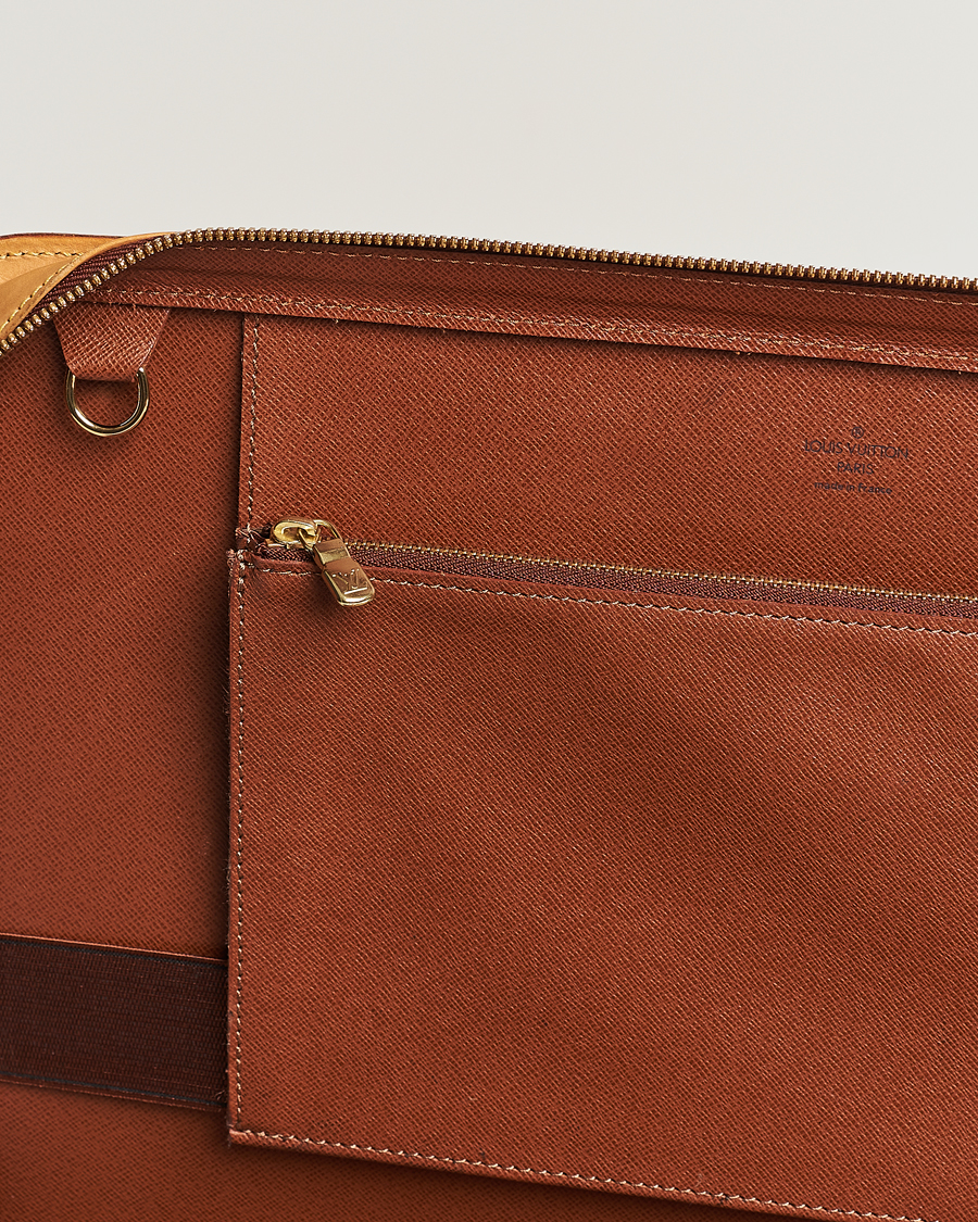 Herren | Louis Vuitton Pre-Owned Briefcase Leather | Louis Vuitton Pre-Owned | Briefcase Leather