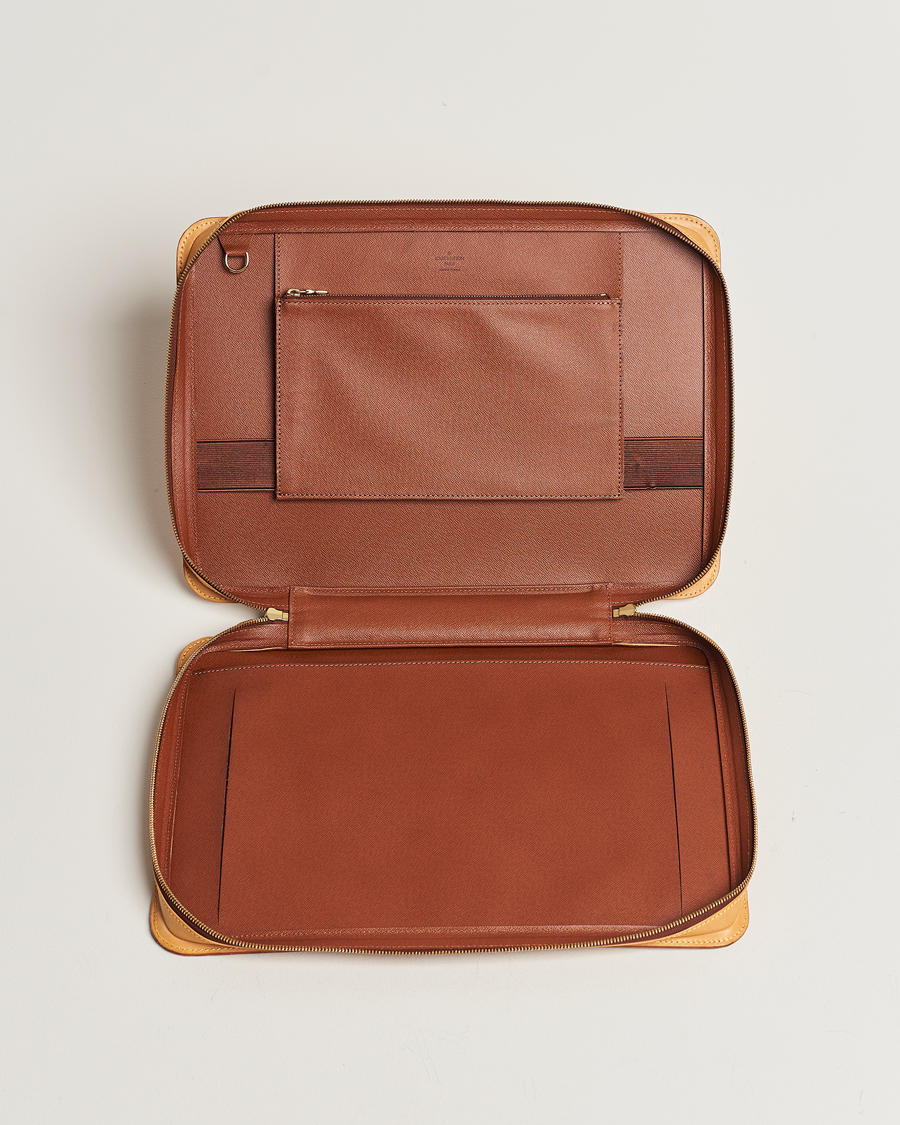 Herren | Louis Vuitton Pre-Owned Briefcase Leather | Louis Vuitton Pre-Owned | Briefcase Leather