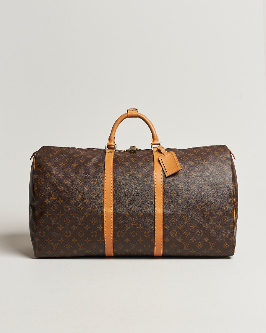 Herren | Louis Vuitton Pre-Owned Keepall 60 Bag Monogram | Louis Vuitton Pre-Owned | Keepall 60 Bag Monogram