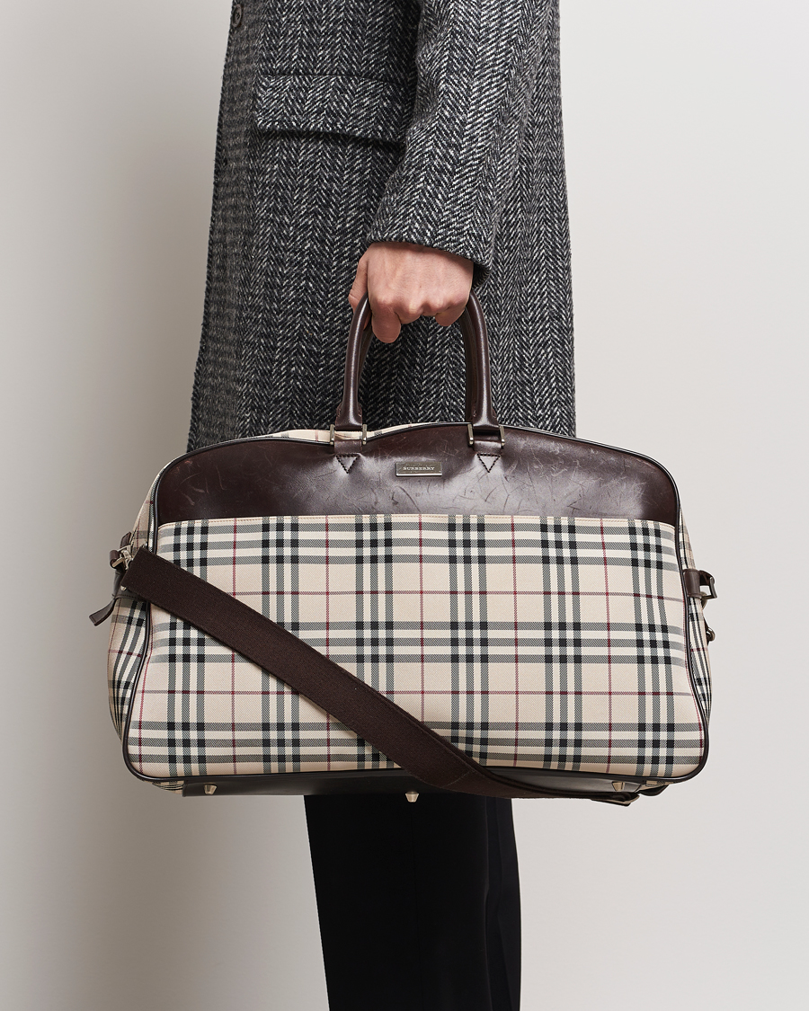 Herren | Burberry Pre-Owned Travel Bag House Check | Burberry Pre-Owned | Travel Bag House Check