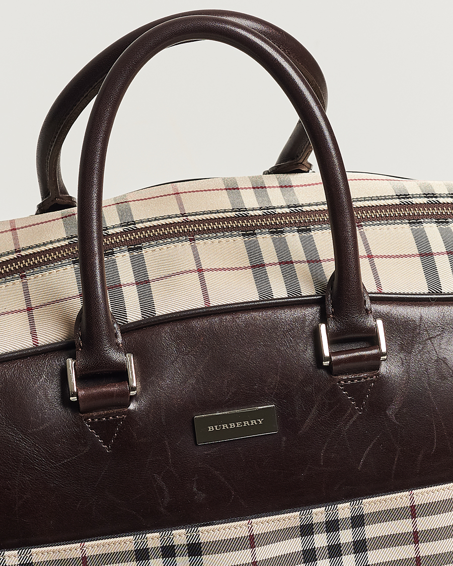 Herren | Burberry Pre-Owned Travel Bag House Check | Burberry Pre-Owned | Travel Bag House Check