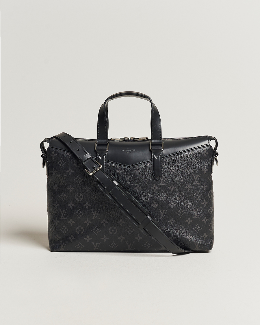 Herren | Louis Vuitton Pre-Owned Briefcase Explorer Monogram Eclipse | Louis Vuitton Pre-Owned | Briefcase Explorer Monogram Eclipse