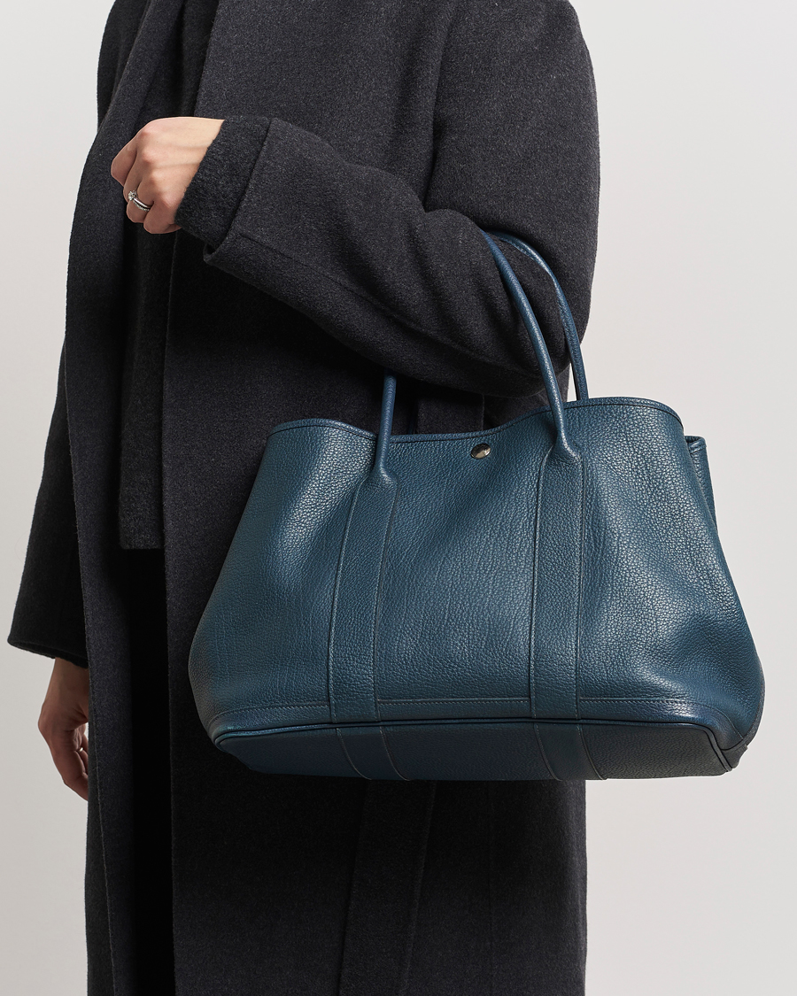 Herren | Hermès Pre-Owned Garden Party 36 Tote Togo Blue | Hermès Pre-Owned | Garden Party 36 Tote Togo Blue