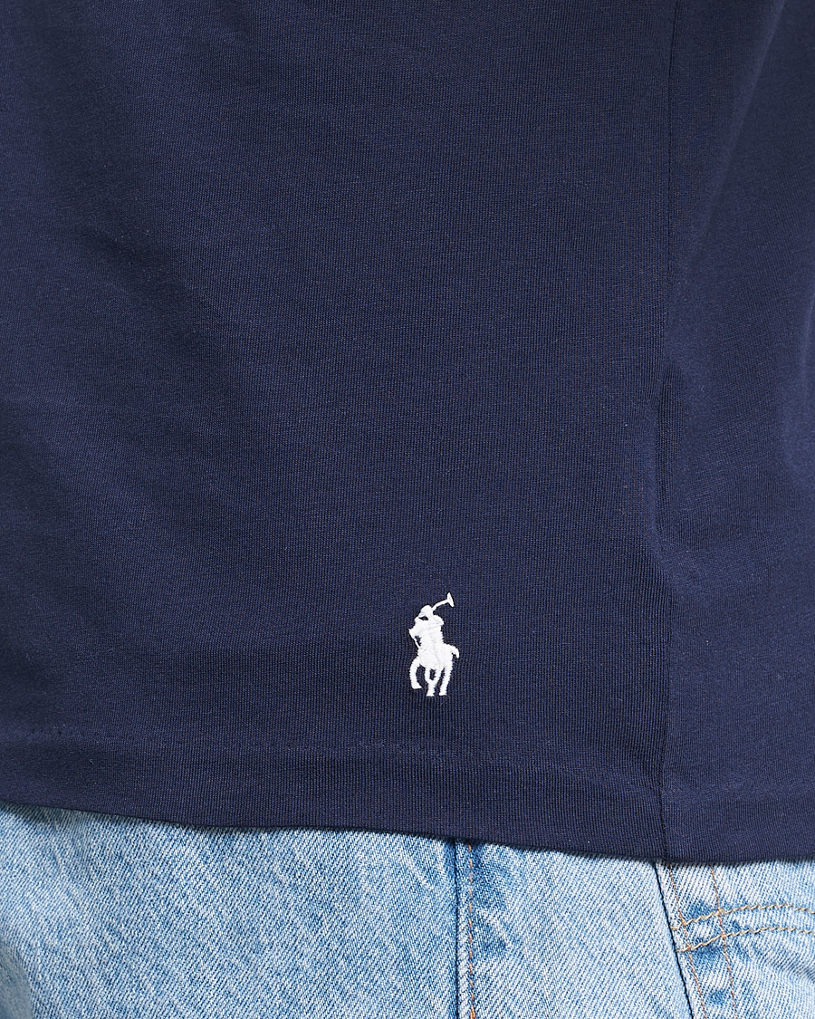 Herren | T-Shirts | Polo Ralph Lauren | 3-Pack Crew Neck T-Shirt Green/Blue/Navy