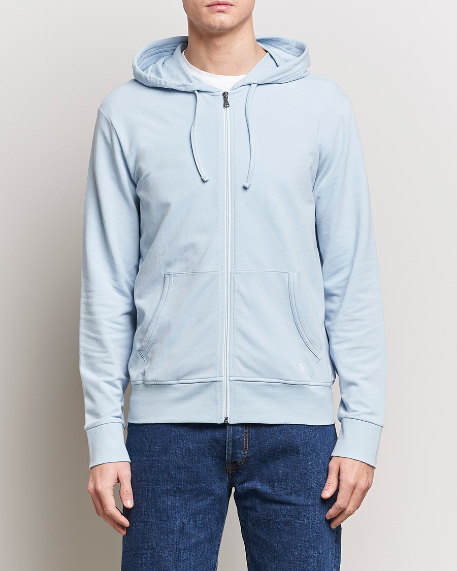 Herr |  | Polo Ralph Lauren | Cotton Jersey Long Sleeve Hoodie Alpine Blue